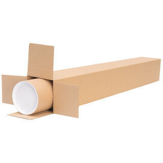 verpacking Versandh�lse 775 x 105 x 105 mm eckig Braun [Ausf�hrung & St�ckzahl w�hlbar] Versandkarton Faltkarton 1 St�ck