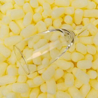 verpacking BIO Verpackungschips aus Maisst�rke [Farbe & Menge w�hlbar] F�llmaterial f�r Pakete Gelb 25 Liter