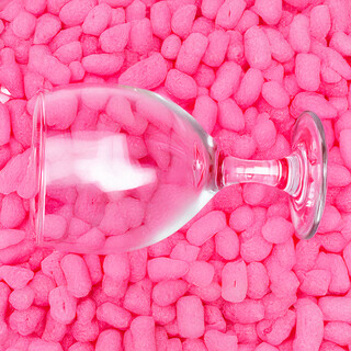 verpacking BIO Verpackungschips aus Maisst�rke [Farbe & Menge w�hlbar] F�llmaterial f�r Pakete Rosa 200 Liter