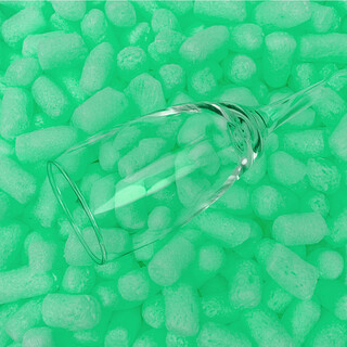 verpacking BIO Verpackungschips aus Maisst�rke [Farbe & Menge w�hlbar] F�llmaterial f�r Pakete Gr�n 400 Liter