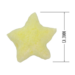 verpacking BIO Verpackungschips aus Maisst�rke [Farbe & Menge w�hlbar] F�llmaterial f�r Pakete Gelb (Stern) 100 Liter