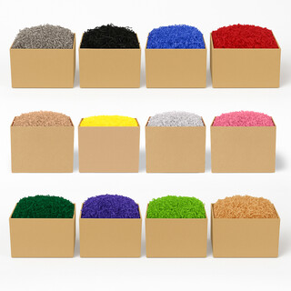 verpacking Geschenkf�llmaterial ? verschiedene Farben und Mengen w�hlbar 100% Recycling Papier Polstermaterial Blau 500 g