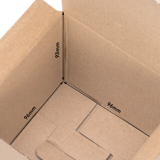 verpacking Geschenkboxen [Gr��e, Farbe & Menge w�hlbar] kleine Faltschachteln f�r Geschenke, Schmuck, S��igkeiten 100 x 100 x 100 mm 50 St�ck - Wei�