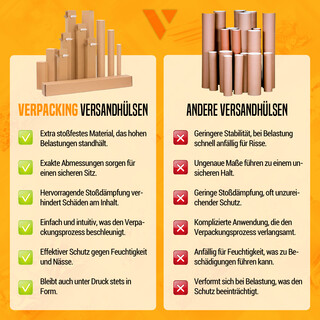 verpacking Versandh�lsen eckig [Gr��e und St�ckzahl w�hlbar] mit Selbstklebestreifen und Aufrei�faden
