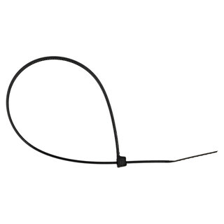 Premium Kabelbinder Schwarz 200 x 2,5 mm [Farbe, Gr��e & Menge w�hlbar] UV-best�ndig hohe Zugfestigkeit - 100 St�ck
