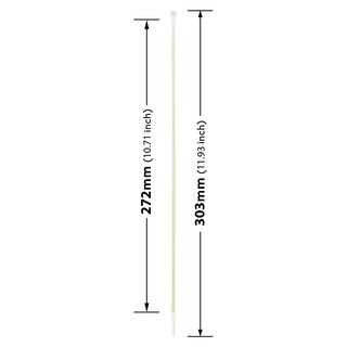 Premium Kabelbinder Natur 300 x 3,6 mm [Farbe, Gr��e & Menge w�hlbar] UV-best�ndig hohe Zugfestigkeit - 200 St�ck