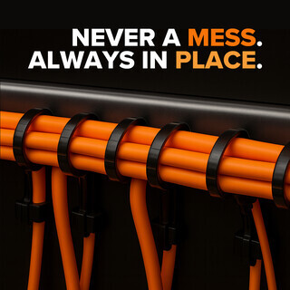 Premium Kabelbinder Natur 300 x 3,6 mm [Farbe, Gr��e & Menge w�hlbar] UV-best�ndig hohe Zugfestigkeit - 2000 St�ck