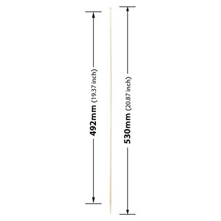 Premium Kabelbinder Natur 530 x 4,8 mm [Farbe, Gr��e & Menge w�hlbar] UV-best�ndig hohe Zugfestigkeit - 200 St�ck