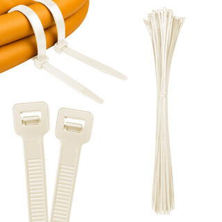 Premium Kabelbinder Natur 530 x 4,8 mm [Farbe, Gr��e & Menge w�hlbar] UV-best�ndig hohe Zugfestigkeit - 300 St�ck