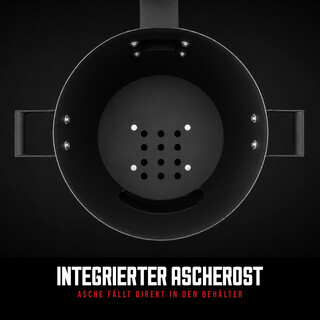FlameFusion Utschak M - f�r 12 L Kazan Feuerofen mit Abzugsrohr [Gr��e w�hlbar] - Uchag Kasanofen zum Grillen & Kochen, Feldk�che, Plov & Pilaw
