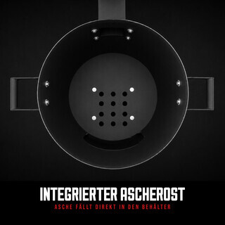 FlameFusion Utschak XL - f�r 22 L Kazan Feuerofen mit Abzugsrohr [Gr��e w�hlbar] - Uchag Kasanofen zum Grillen & Kochen, Feldk�che, Plov & Pilaw